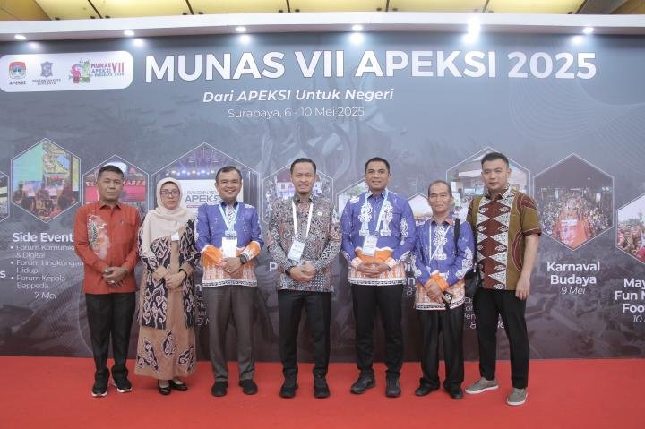 Wali Kota Pekanbaru Ikuti Munas VII Apeksi di Surabaya