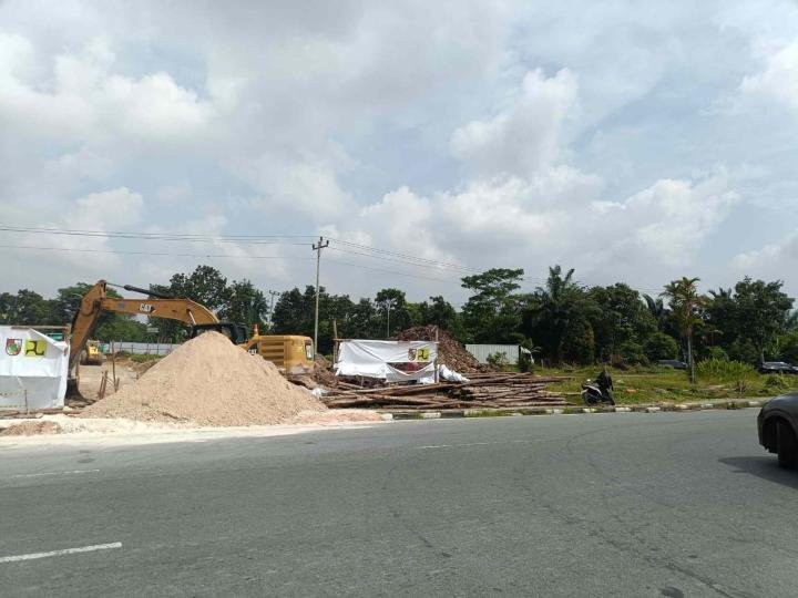 Pekerjaan Dikebut, Simpang Sebidang Arifin Ahmad - Sudirman Dibuka Akhir Tahun ini 