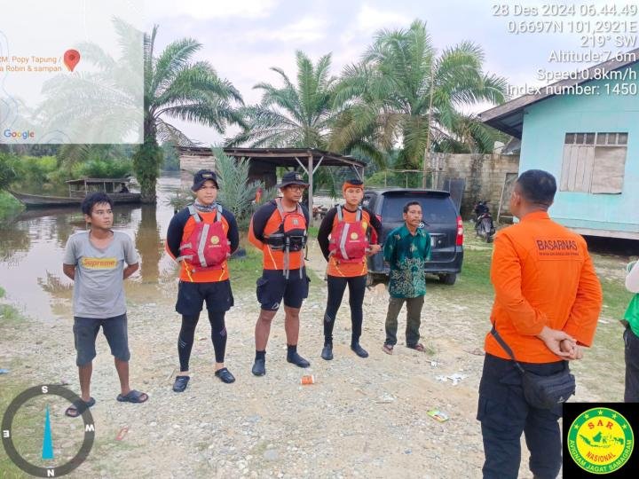 Dilarang Terjun dari Jembatan, ABG Tenggelam di Sungai Tapung