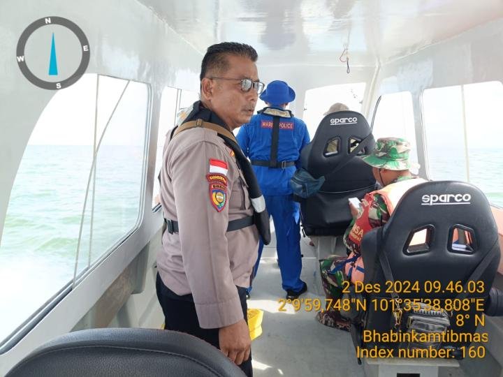 Polsek Rupat Utara Cari Warga Desa Titi Akar yang Hilang saat Memancing