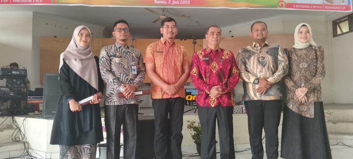 Pisah Sambut Camat Ujung Batu, Asisten III: Berikan Pelayanan Terbaik untuk Masyarakat