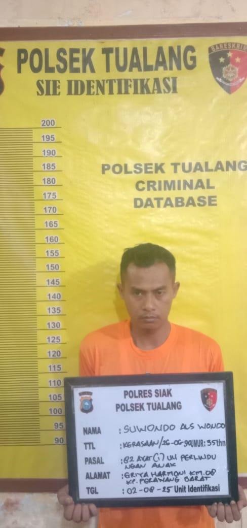 Oknum Karyawan PT IKPP Perawang Cabuli 3 Anak. Ditanya Alasannya...