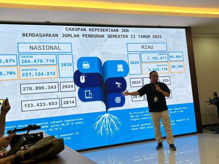 BPJS Kesehatan Pastikan Layanan JKN di Riau Tetap Optimal Pasca Penonaktifan PBI