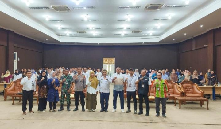 Cooling System, Polsek Pangkalan Kerinci Minta 138 PTPS Jaga Integritas dan Kawal Pilkada