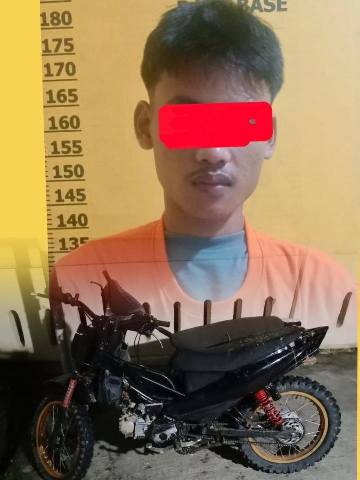 Terekam CCTV, Pelaku Curanmor Diungkap Polsek Bunut Kurang dari 24 Jam