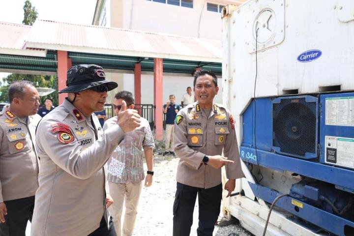 Peti Pendingin Jenazah Bantuan Polda Riau Tiba di Agam, Pemkab Sampaikan Terima Kasih