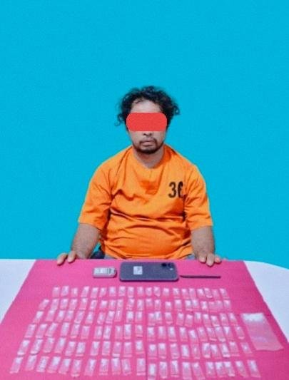 Warga Pendatang 6 Bulan Edarkan Narkoba Disergap Polisi, Sita 126 Paket Sabu