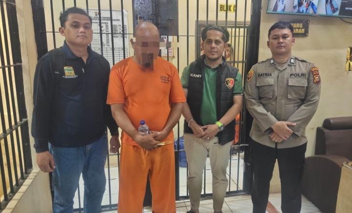 Kurang dari Satu Jam, Terduga Pelaku Pencabulan Anak Diringkus Polsek Teluk Meranti