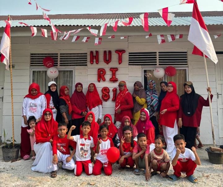 Meski Gang Buntu, Semangat NKRI Warga Al Huda Tetap Membara Lewat Lomba HUT RI