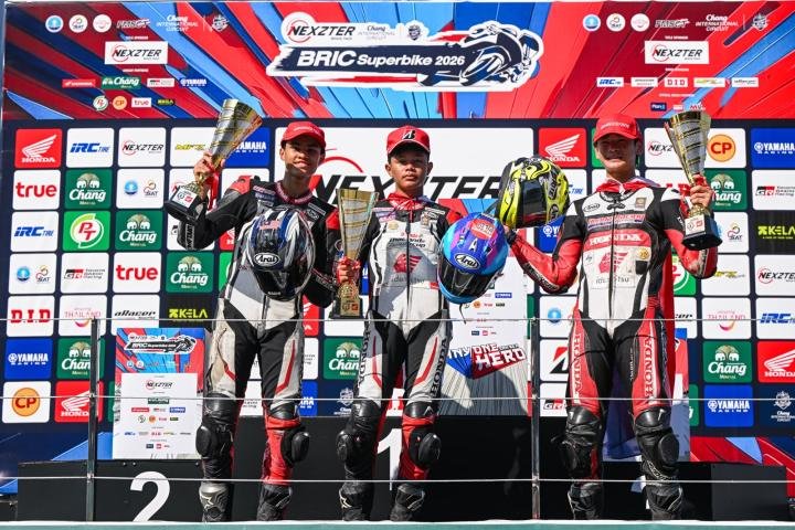 Pebalap Binaan Astra Honda Raih Double Podium di Ajang TTC 2026 Thailand 