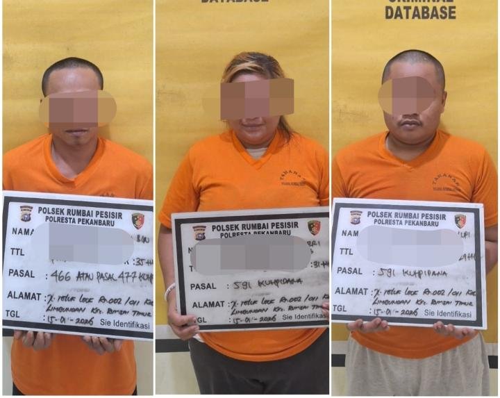 Bobol Rumah Warga, Maling dan Penadah Diringkus