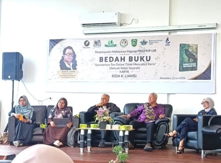 Ratusan Peserta Larut dalam Bedah Novel Rida K Liamsi, Jadi Ruang Mengenal Sejarah Melayu