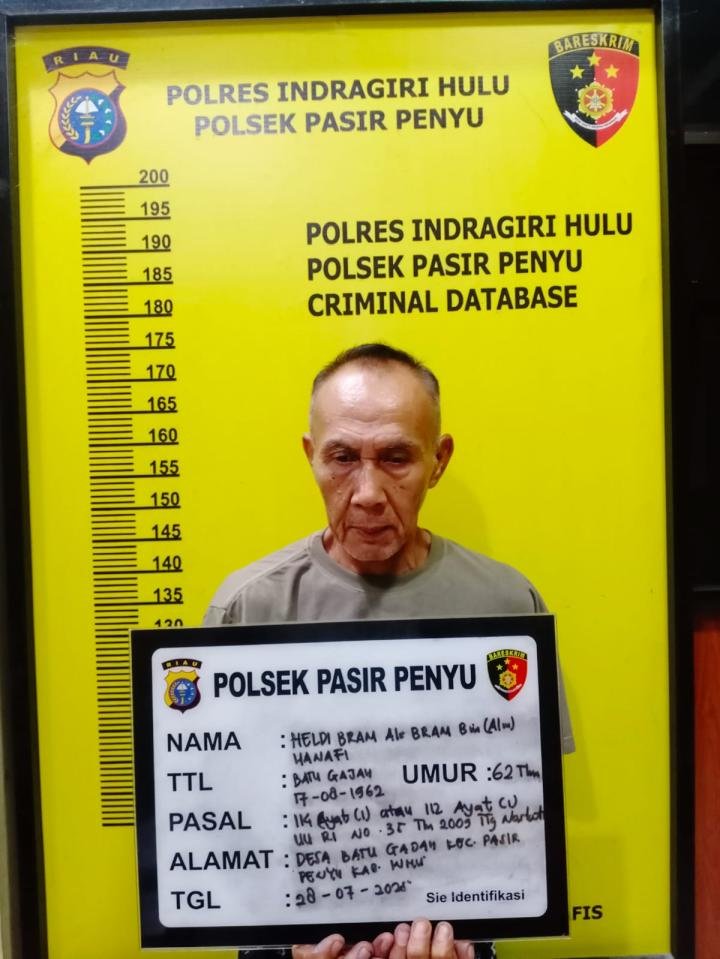 Kakek Residivis Edarkan Sabu Lagi, Padahal Masih Berstatus Bebas Bersyarat