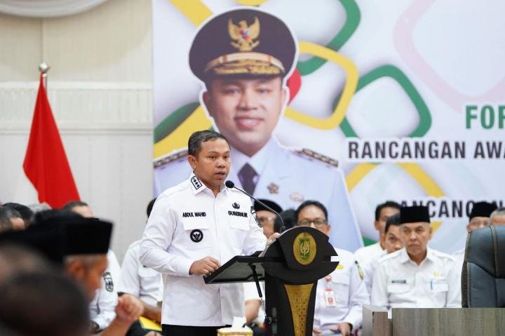 Gubri Abdul Wahid Paparkan Sasaran Pembangunan Daerah hingga 2045, Ini 8 Misi Strategis