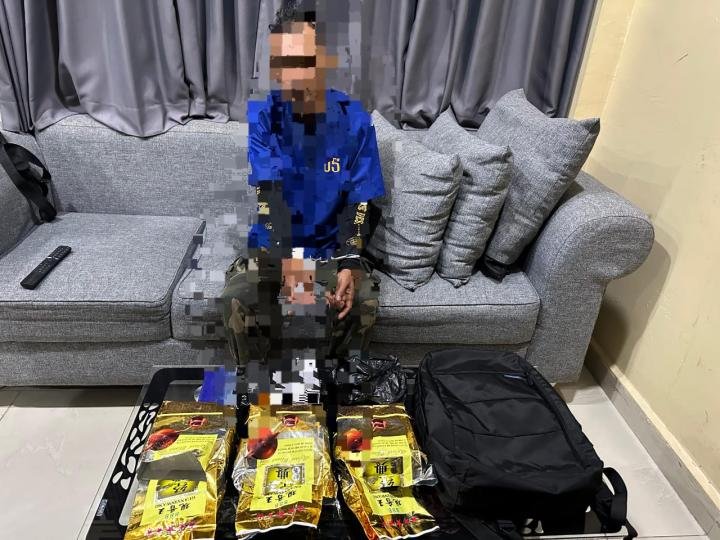 Pemuda Bawa Sabu 3,2 Kg Diringkus Polres Dumai di Kamar Hotel