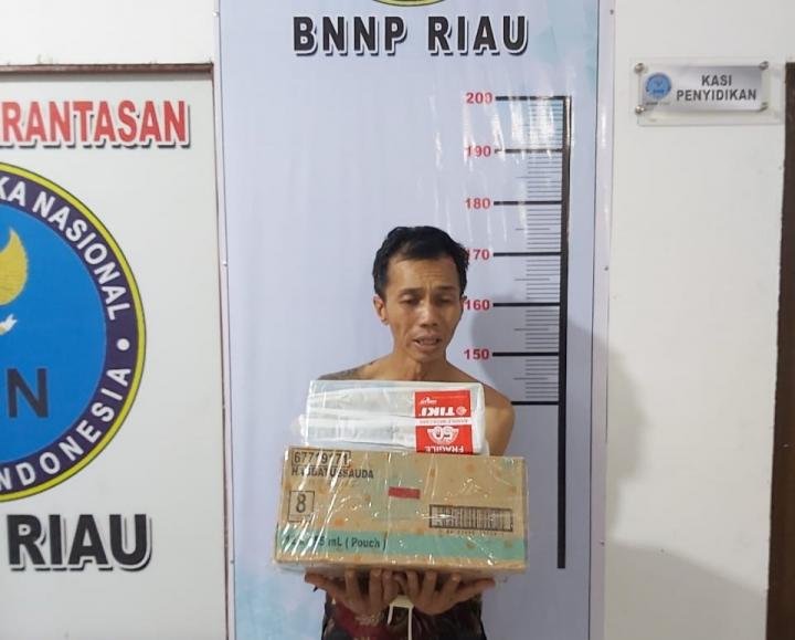 Dikendalikan Napi Lapas Bukittinggi, Pengirim Ganja Antar Provinsi Ditangkap