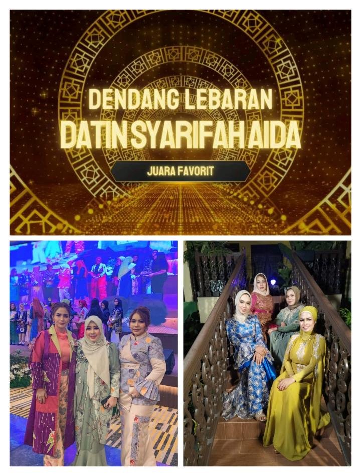 Lagu "Dendang Lebaran" by Syarifah Aida Raih Juara Favorit Musicpreneur Award 2025
