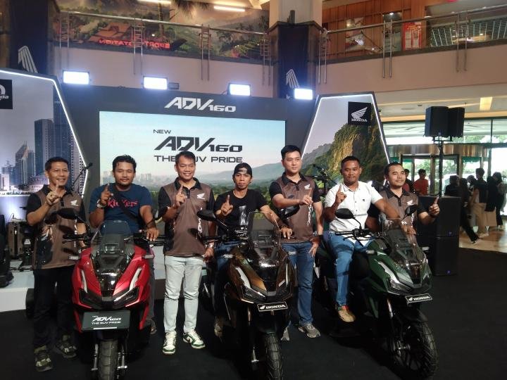  New Honda ADV160 Meluncur di Riau, Tampil Semakin Gahar dan Canggih