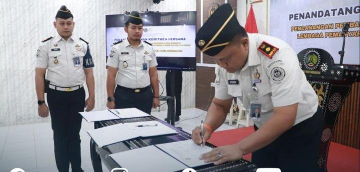 Lapas Pasir Pengaraian Canangkan Zona Integritas, Wujudkan WBK dan WBBM 2026