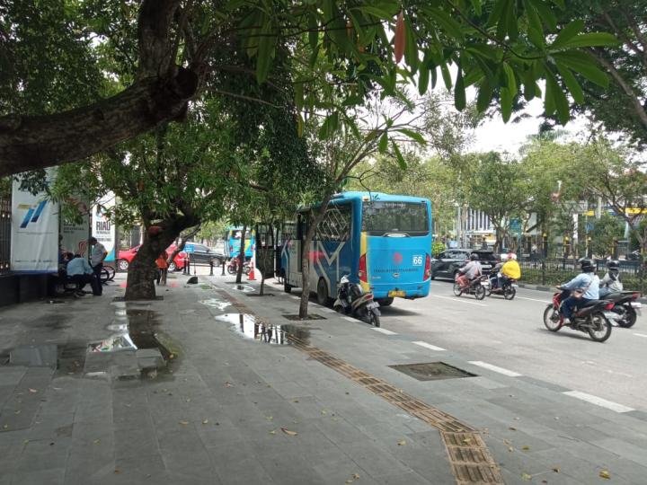 Sempat Berhenti Tidak Miliki BBM, Bus Trans Metro Pekanbaru Kembali Beroperasi