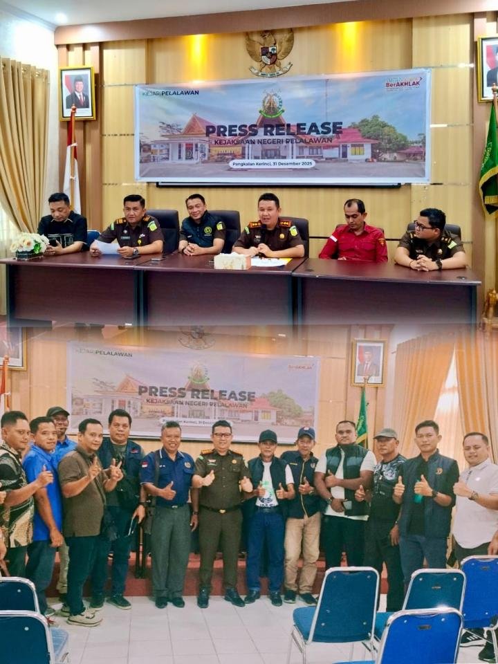 Sampaikan Capaian Kinerja 2025, Kajari Pelalawan Siswanto Pamit Pindah ke Kejati Kepri