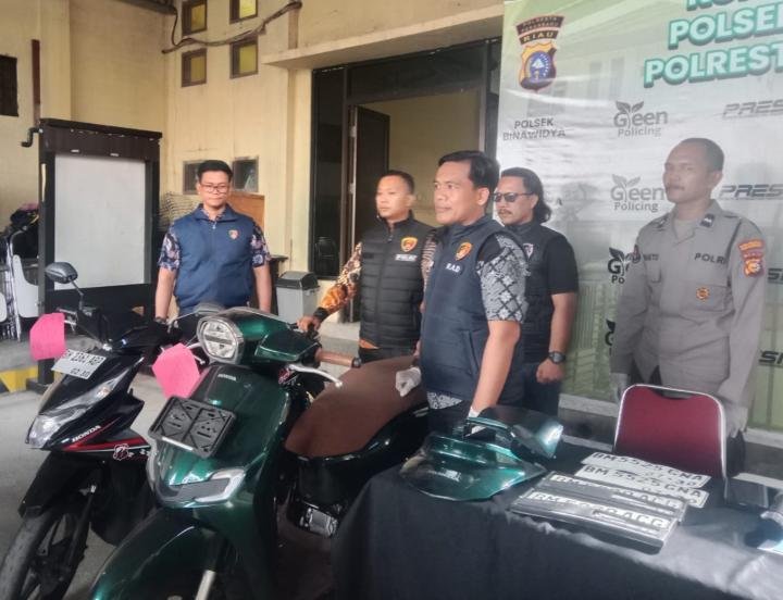 Komplotan Curanmor Beraksi saat Dini Hari Ditangkap Polsek Binawidya 