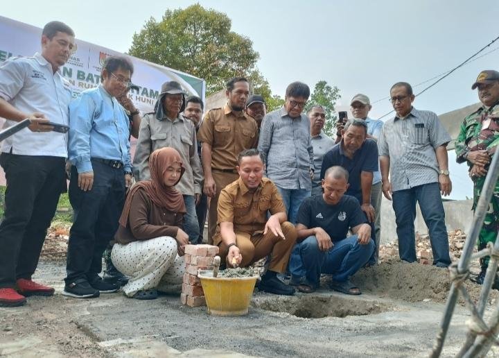 Gandeng Baznas, Wako Agung Bangunkan Rumah untuk Korban Kebakaran di Marpoyan Damai