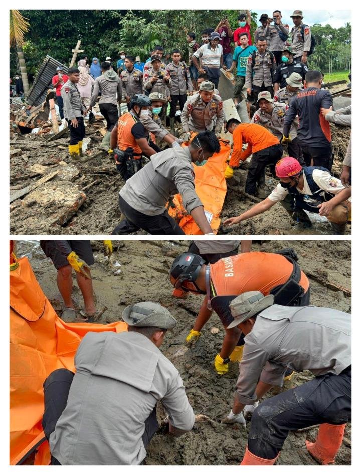 Tangis Keluarga Pecah saat Brimob Polda Riau Temukan Jenazah Samsimar
