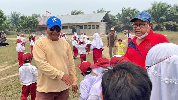 Ninik Mamak Kenegerian Kuntu Sambangi SDN 008 Jarak Jauh Pematang Panjang