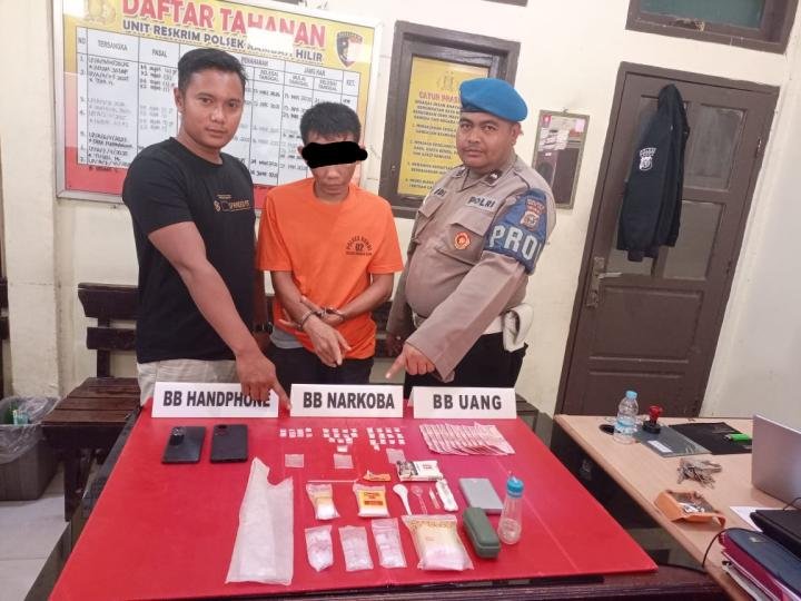 Tak Jera, Residivis Narkoba Kembali Ditangkap Polsek Rambah Hilir saat Edarkan Sabu