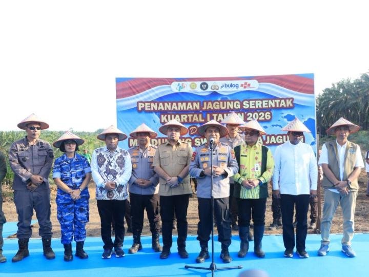 Kapolda Riau Lapor ke Kapolri: Produksi Jagung 2025 Alami Peningkatan, Ini Hasilnya