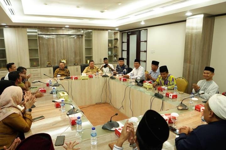 Gubernur Riau Terima Audiensi Pengurus LPTQ: Membangun Generasi Qurani adalah Tujuan Utama