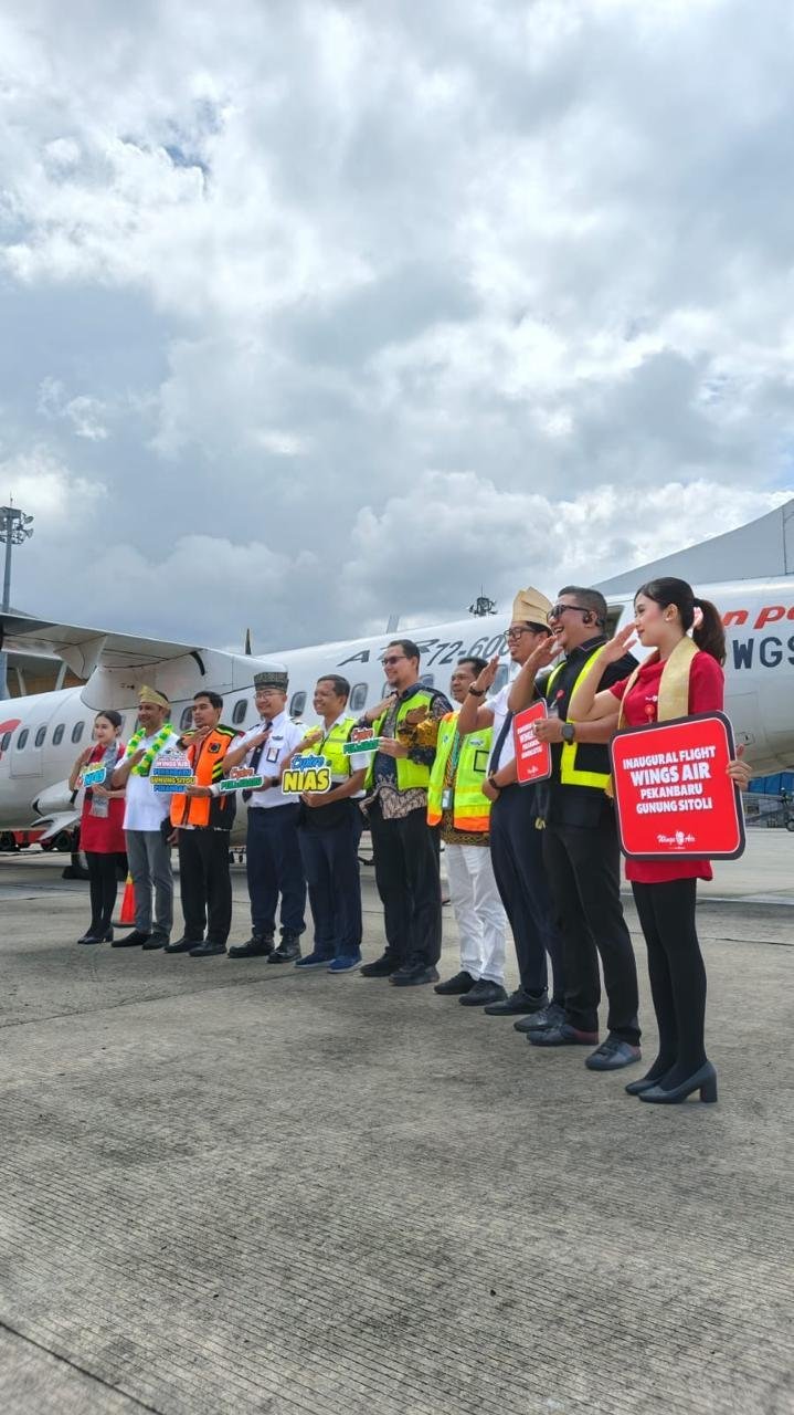 Rute Pekanbaru-Gunungsitoli Resmi Dibuka, Catat Jadwal Penerbangannya