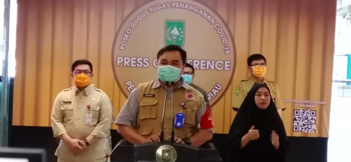 Marsekal Pertama (Purn) Gandhara: Saya Ditugaskan, Laporkan Sedetil-detilnya COVID-19 di Riau