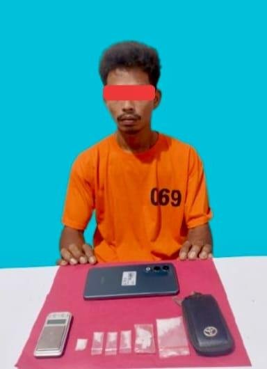 Berkat Layanan 110, Polres Pelalawan Gagalkan Peredaran Sabu di Pulau Muda