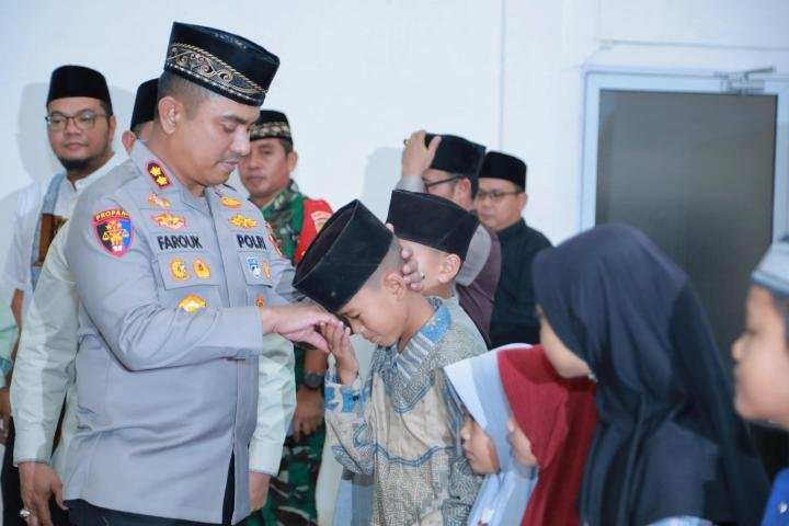 Rekat Silaturahmi, Polres Inhil Buka Puasa Bersama Forkopimda dan Tokoh Masyarakat 