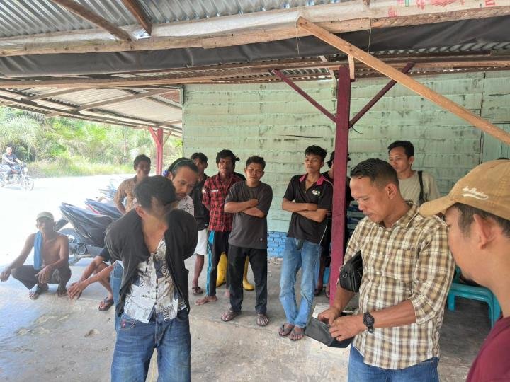 Polsek Kandis Tangkap Pelaku Percobaan Curas Gunakan Sajam, Sempat Mau Tikam Korban