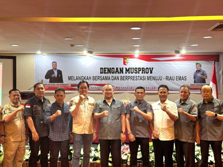 Aklamasi, Deddy Handoko Kembali Nakhodai Pengprov Perbakin Riau 2025-2029