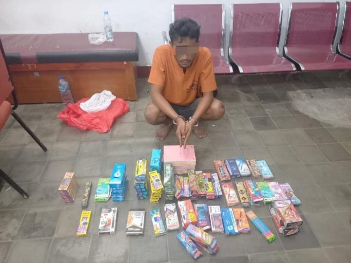 Pelaku Pencurian di Air Tiris Ditangkap, Kapolsek: Jangan Coba-Coba Melakukan Kejahatan di Kampar