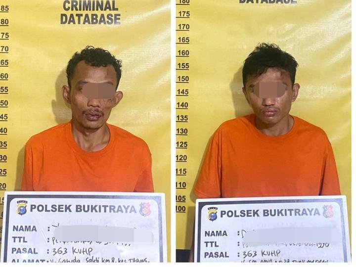 Kabur ke Jalan Buntu, Dua Maling Motor Mahasiswa Diamankan Warga