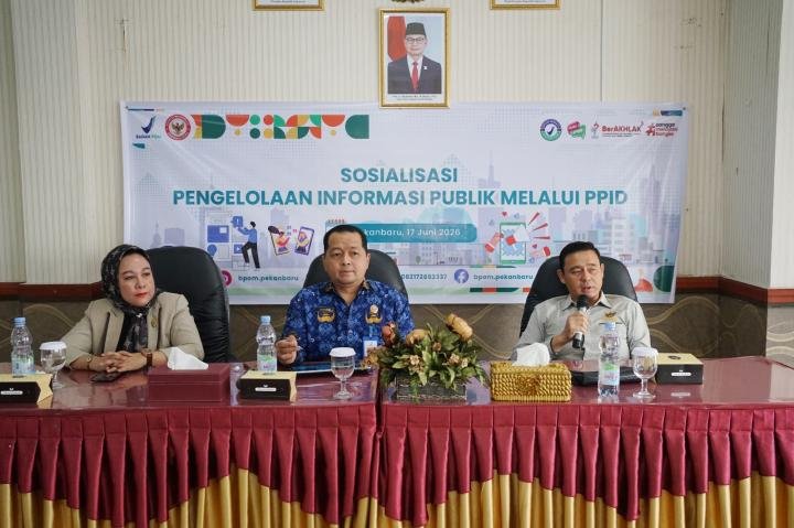 BBPOM Pekanbaru Gandeng KI Riau Perkuat Keterbukaan Informasi Publik