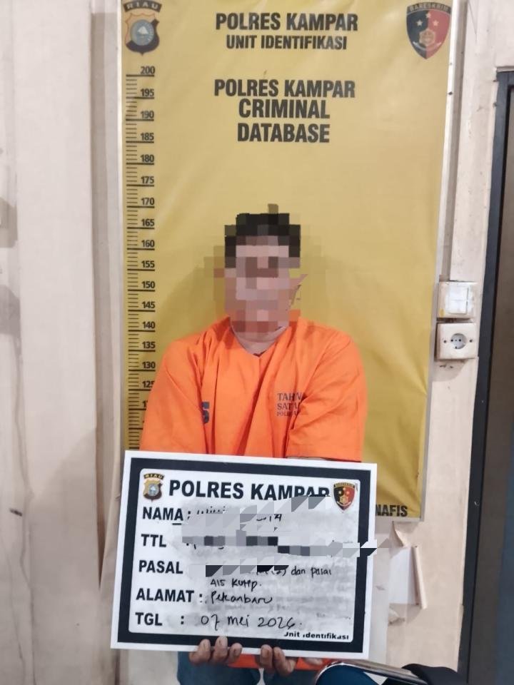 Ayah Tega Cabuli Anak Tiri, saat Ditangkap Ditemukan Sabu dalam Dompet