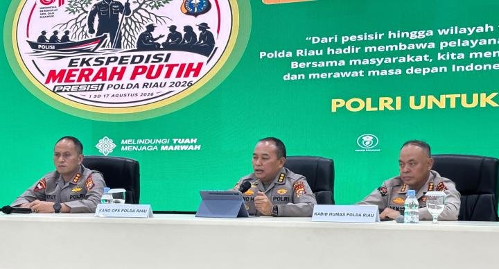 Polda Gelar Ekspedisi Merah Putih Presisi, Empat Wilayah di Riau Jadi Lokasi Pelaksanaan