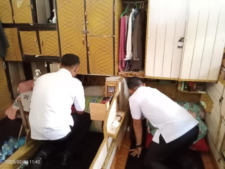 Petugas Lapas Pekanbaru Temukan Pisau Modifikasi di Kamar Blok Tipikor 