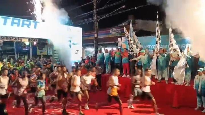 Gubri dan Kapolda Lepas Lomba RBR 2025 21K, Kapolri 10K dan 5K serta Ikuti Sesi Jalan Santai