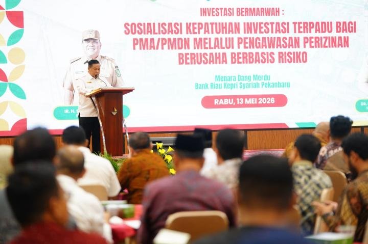 Pemprov Riau Minta Dukungan Pusat untuk Percepatan Realisasi Investasi, Buka Lapangan Kerja