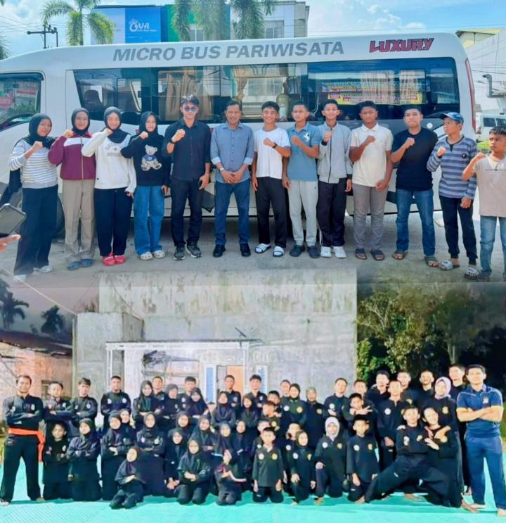 Anggota DPRD Efrizon Lepas 17 Atlet PS Sinkay Pelalawan Ikuti Kejurnas: Bawa Pulang Medali