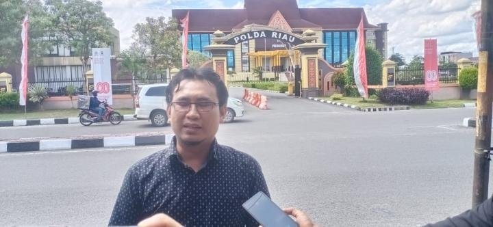 Koordinator Jikalahari Penuhi Panggilan Polda Riau, Terkait Dugaan Lima Korporasi Terlibat Karhutla