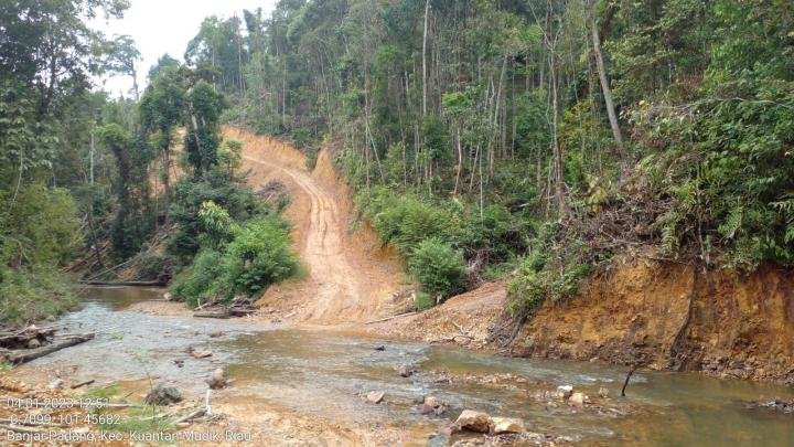 Kapolda Riau Respon Perambahan Bukit Betabuh Kuansing