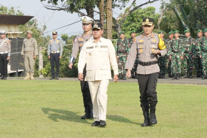 Kapolres Kuansing: “Soliditas TNI–Polri dan Pemda Kunci Sukses Pengamanan Idul Fitri”